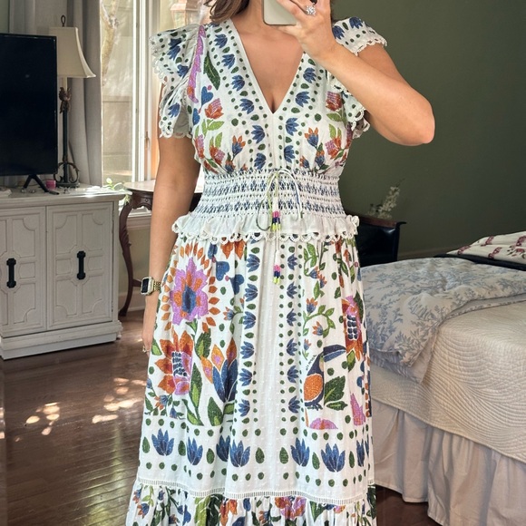 FARM Rio Multicolor Floral Maxi Dress - Picture 2 of 6
